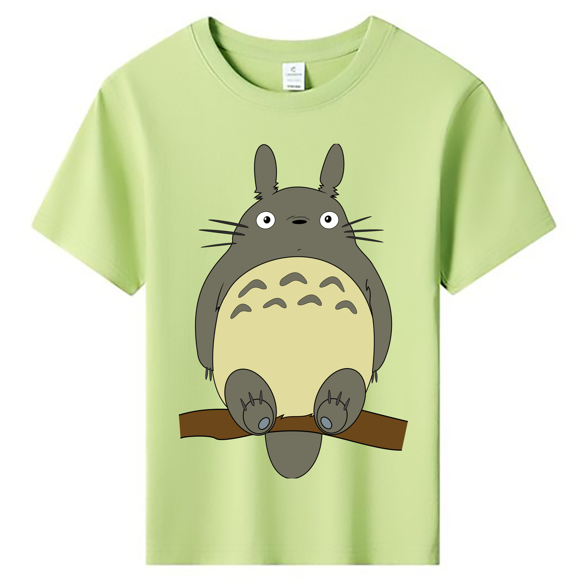 （画像用） となりのトトロ 草壁メイ 草壁サツキ My Neighbor Totoro Satsuki Kusakabe Mei Kusakabe 綿100％キッズTシャツ（フロントプリント）